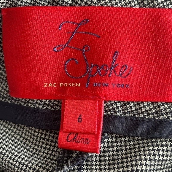 Z Spoke by Zac Posen Grey Button Pocket Business Capri Slacks 0026 - Picture 8 of 9